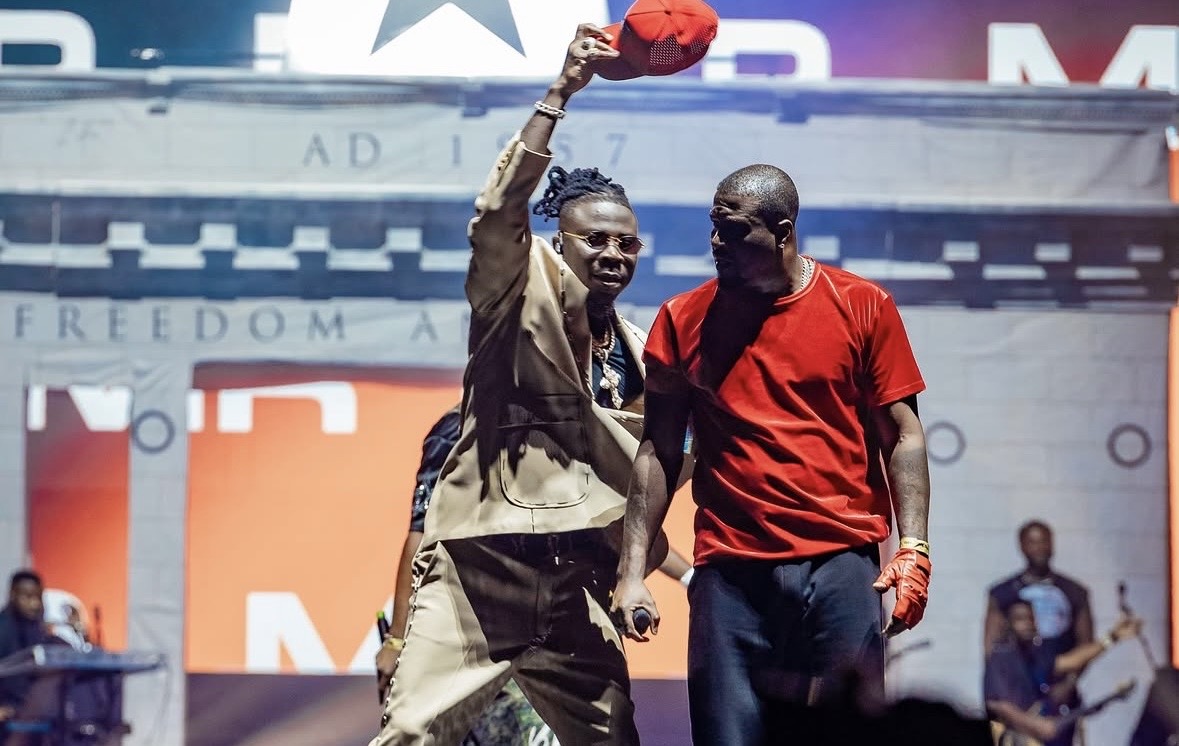 Mr. P Reacts to Stonebwoy Removing His Cap at BHIMFest UK