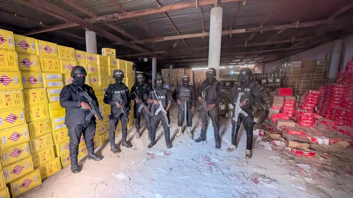 Police Seize 500 Cartons of Tramadol in Major Widana Raid: One Burkinabe Arrested in Upper East Region Drug Bust