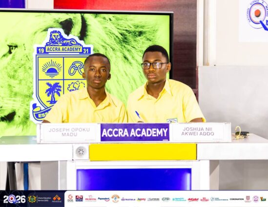 History Made! Accra Academy Secures First-Ever NSMQ Grand Finale Spot After Dominant Performance