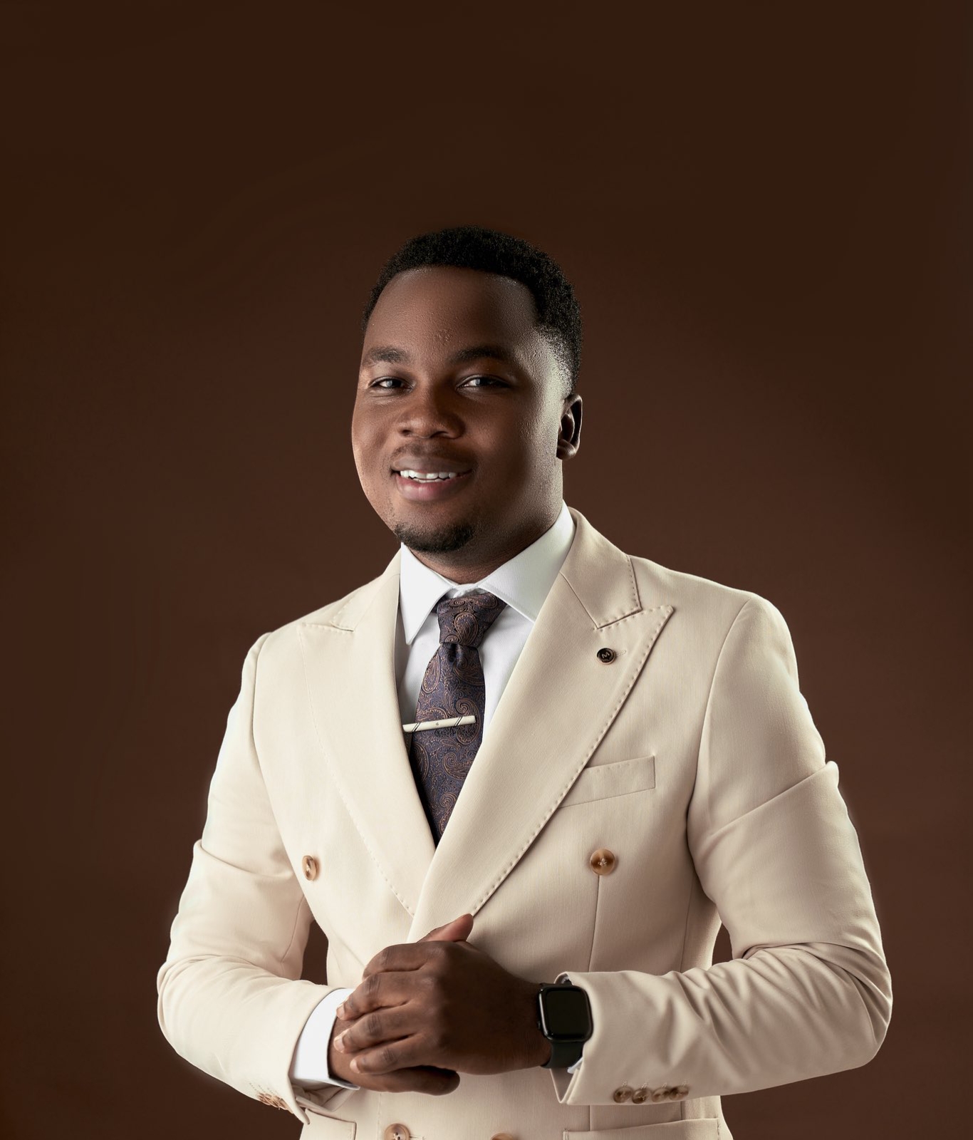 Ghanaian Content Creator Bongo Ideas Marks Birthday with Polished Studio Portraits on X
