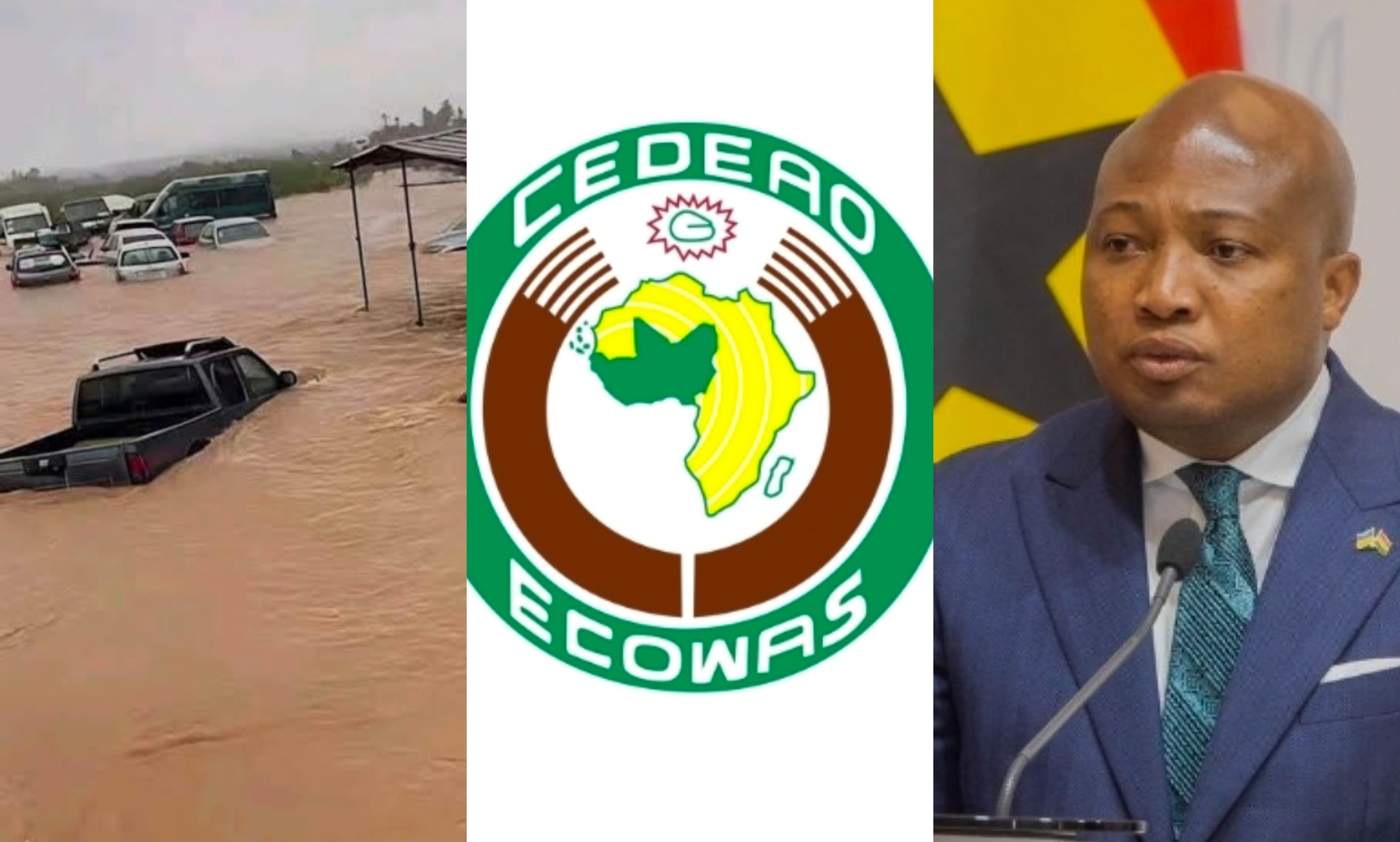 ECOWAS Donates GH¢3 Million to Support Flood Victims in Ghana, Names ADRA Distribution Partner