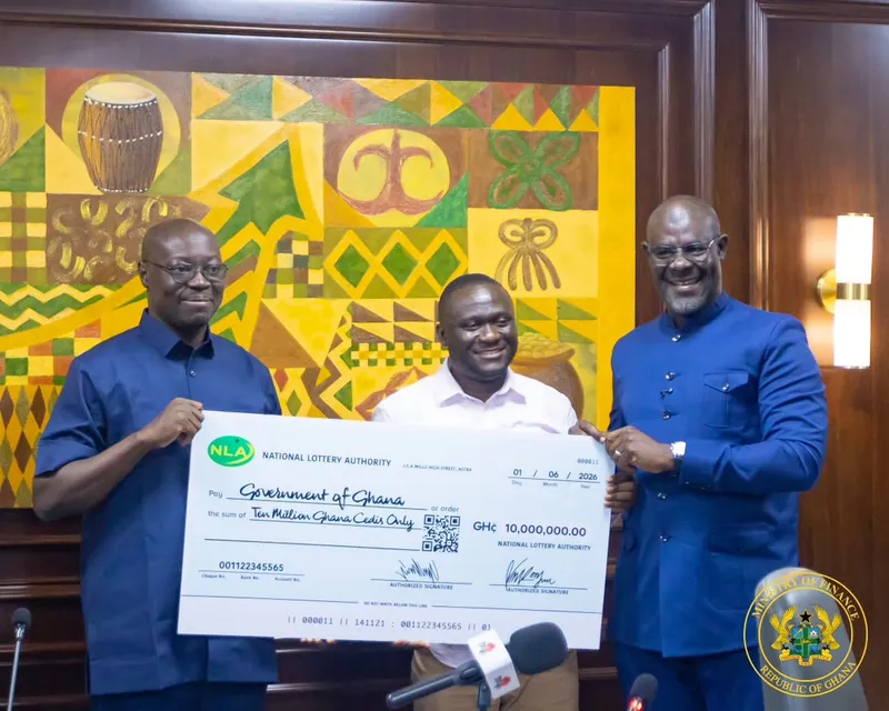 National Lottery Authority Pays GH¢10 Million Dividend, but Finance Minister Demands Higher State Returns