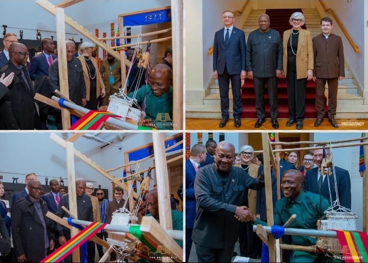 Ghana’s Kente Heritage Takes Centre Stage in Moscow: President Mahama Visits Landmark 'Woven Meanings' Exhibition