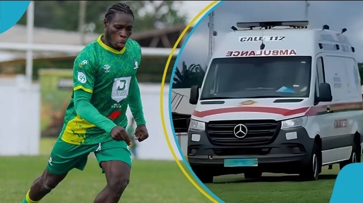Aduana Stars Defender Recovers After Collapsing During Ghana Premier League Match