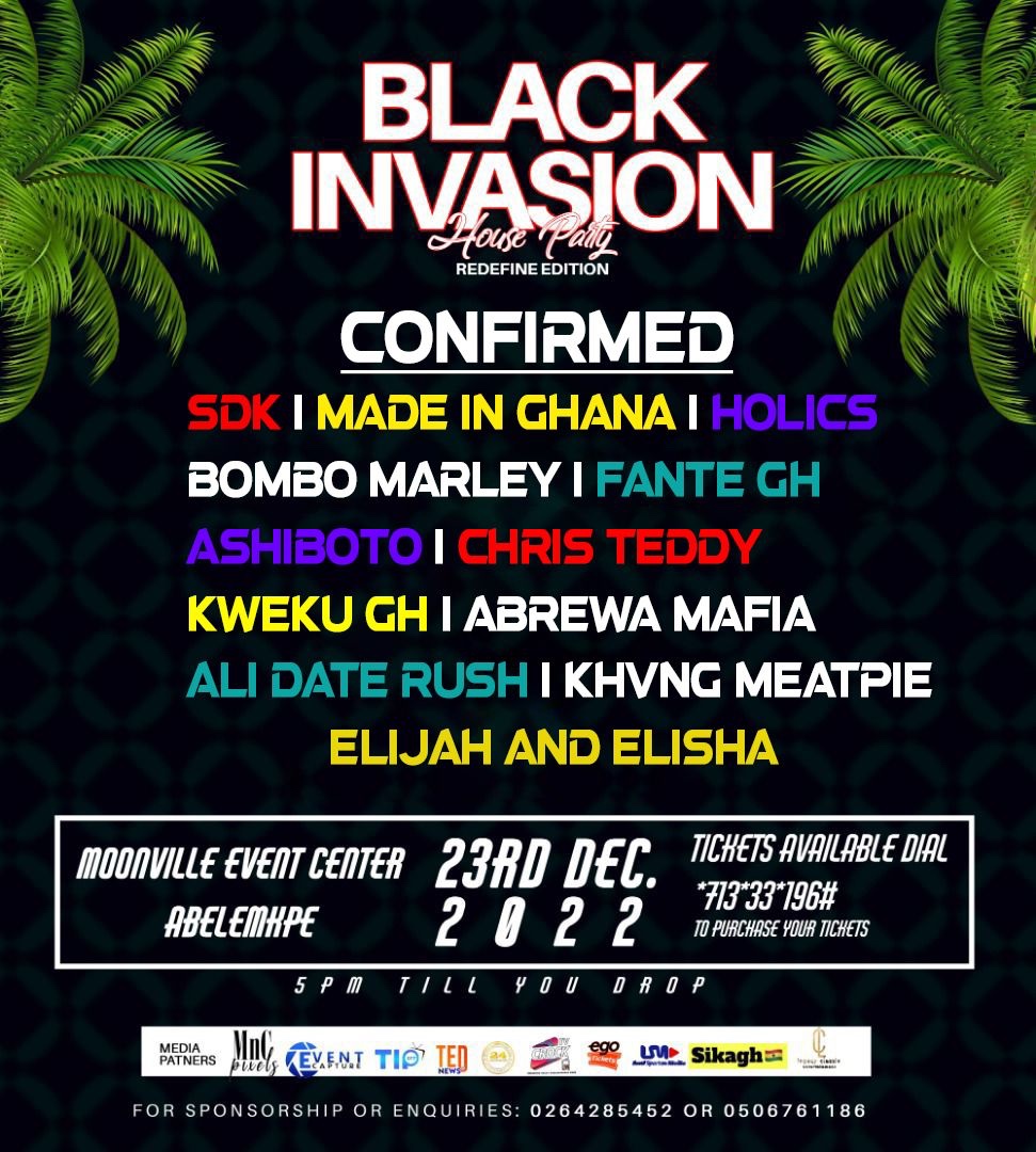 Black Invasion House Party